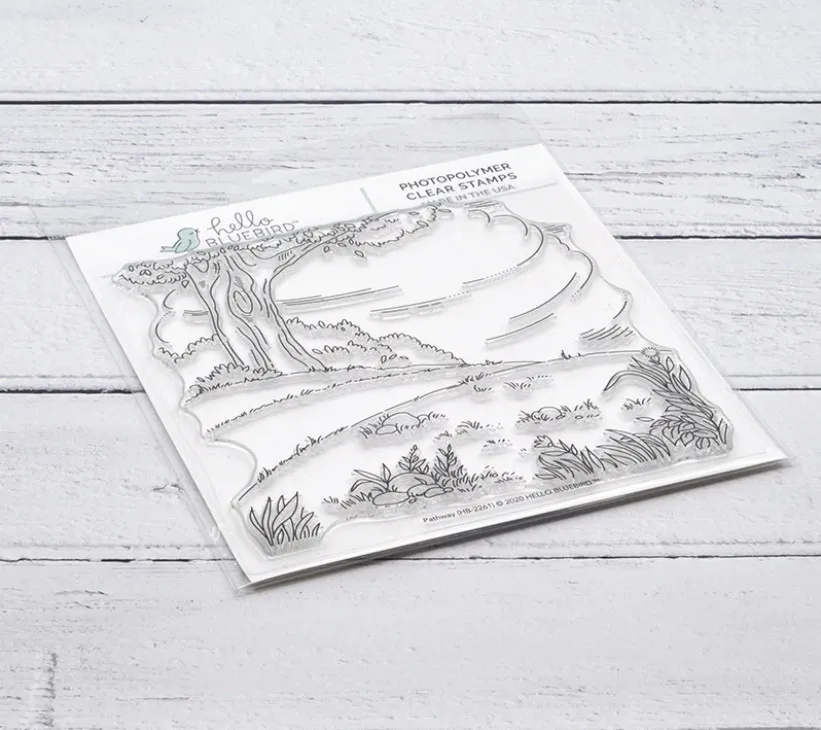 TPP фон для деревьев и весенний Бриз прозрачные резиновые штампы/Детские штампы