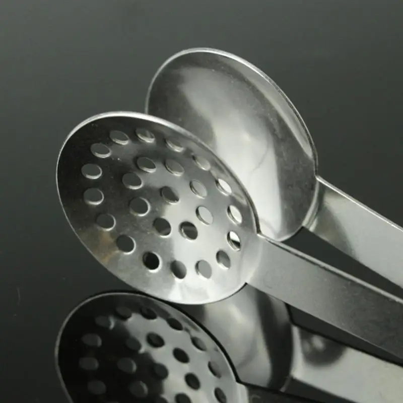 2 шт. нержавеющая сталь утолщенный зажим для лимонов сахарный куб чай лед щипцы