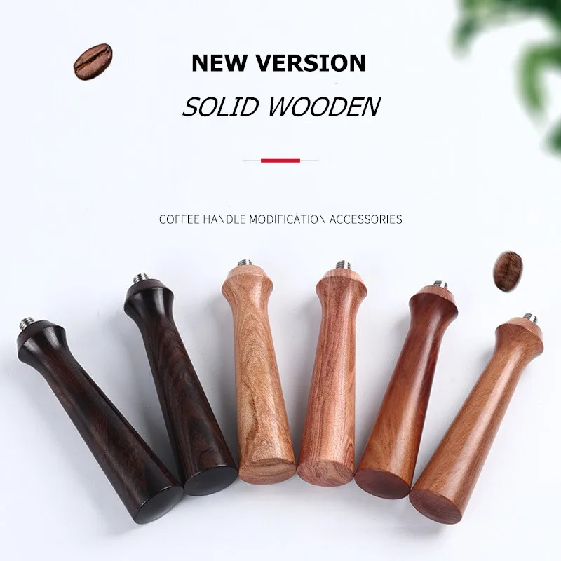 M10/M12 кофеварка с ручкой из твердой древесины Кофеварка инструменты для кафе