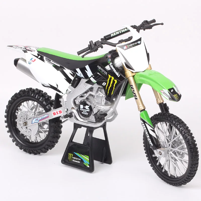 

Newray большой масштаб 1:6 Kawasaki KX450F модель мотокросса гоночный велосипед-внедорожник Литые и игрушечные автомобили мотоцикл для коллекции