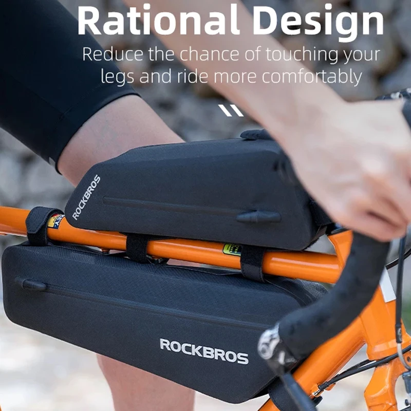 Велосипедная сумка ROCKBROS вместительная Портативная для велоспорта с карманом
