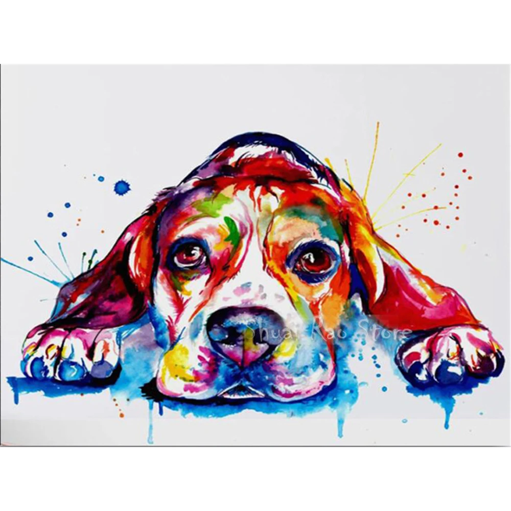 

Animal Dog Beagle DIY 5D Full Diamond Embroidery Diamond Mosaic Diamond Painting Set Home Decor Christmas Gift Creative Year