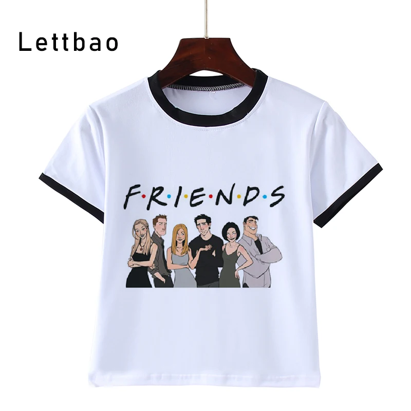 Футболка для малыша рубашка Милая летняя одежда в стиле Харадзюку друг сериал