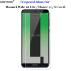 Закаленное стекло 9H 2.5D премиум-класса для Huawei Mate 10 Lite G10, Защитная пленка для экрана Huawei Honor 9i  Nova 2i 5,9 дюйма