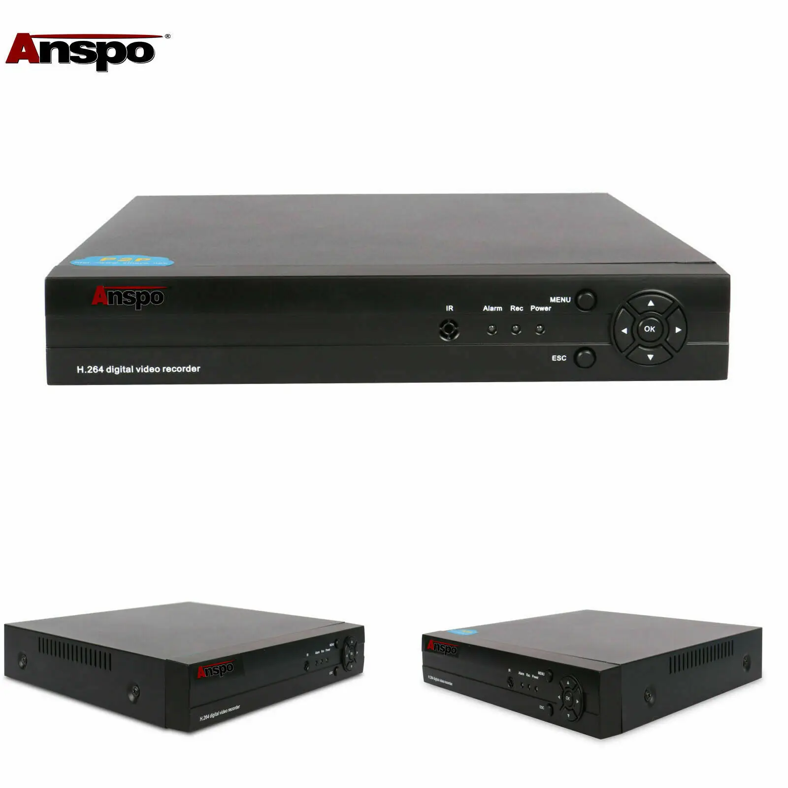 16 Channel AHD 1080P Video Recorder CCTV Smart Security DVR HD VGA HDMI BNC