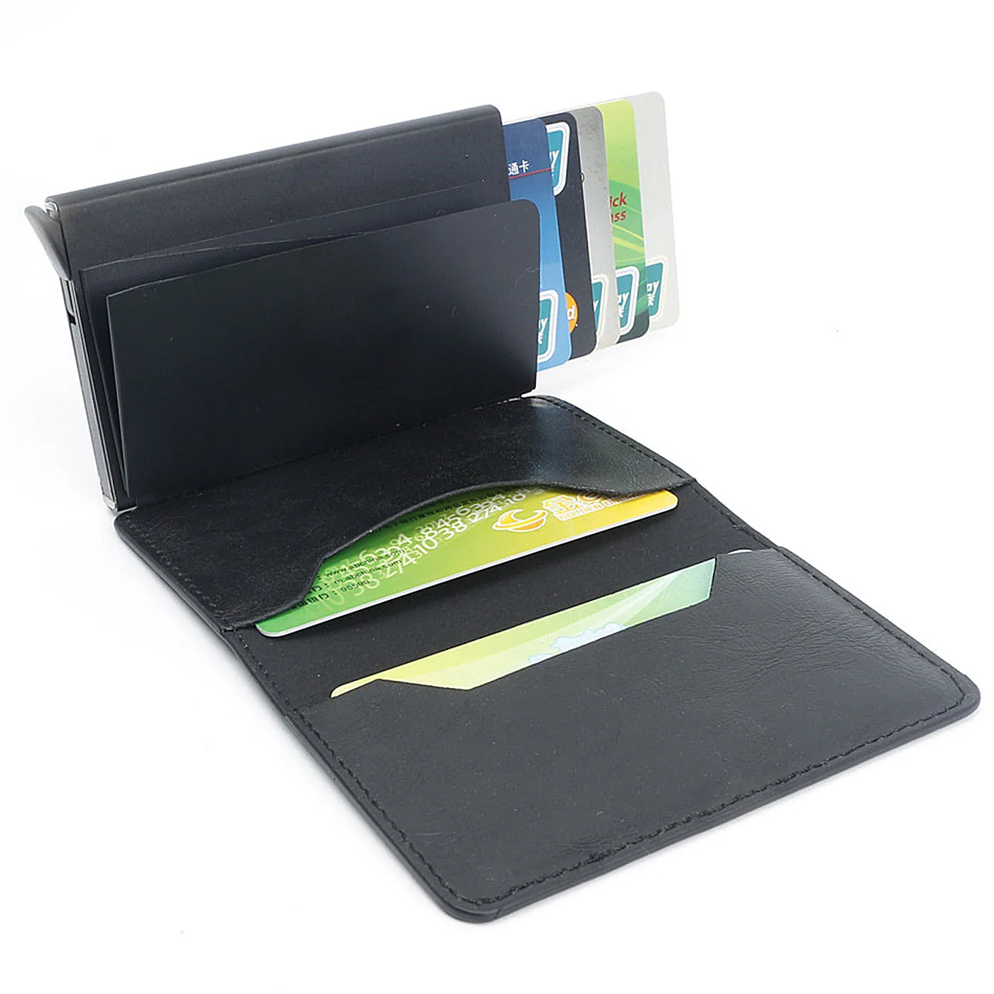 2019 модный держатель для кредитных карт мужчин и женщин металлический RFID