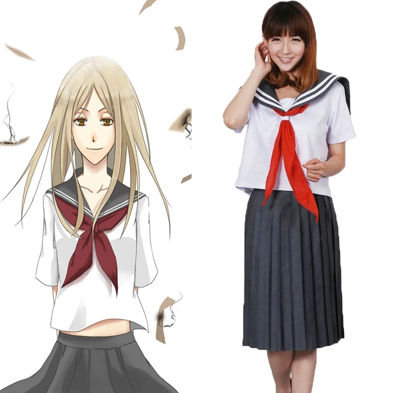 Аниме Natsume Костюмы для косплея Рейко косплэй костюм Школьная форма на Хэллоуин