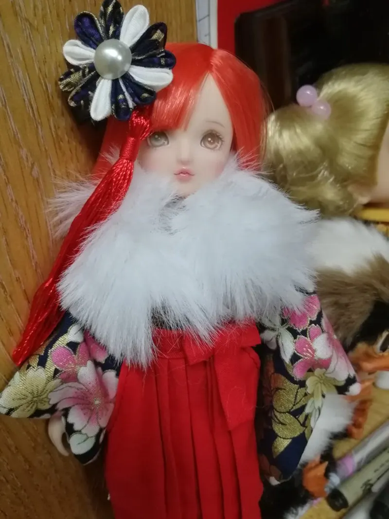 1/8 1/6 1/4 1/3 BJD японские кимоно аксессуары для кукол для BJD/SD blyth OB11, не включая куклу, обувь, парик и шарф E2685