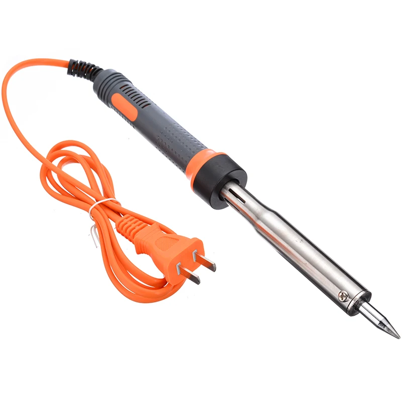 1 шт. Электрический паяльник с резиновой ручкой 60 Вт 80 100 150 220 В|Электрические