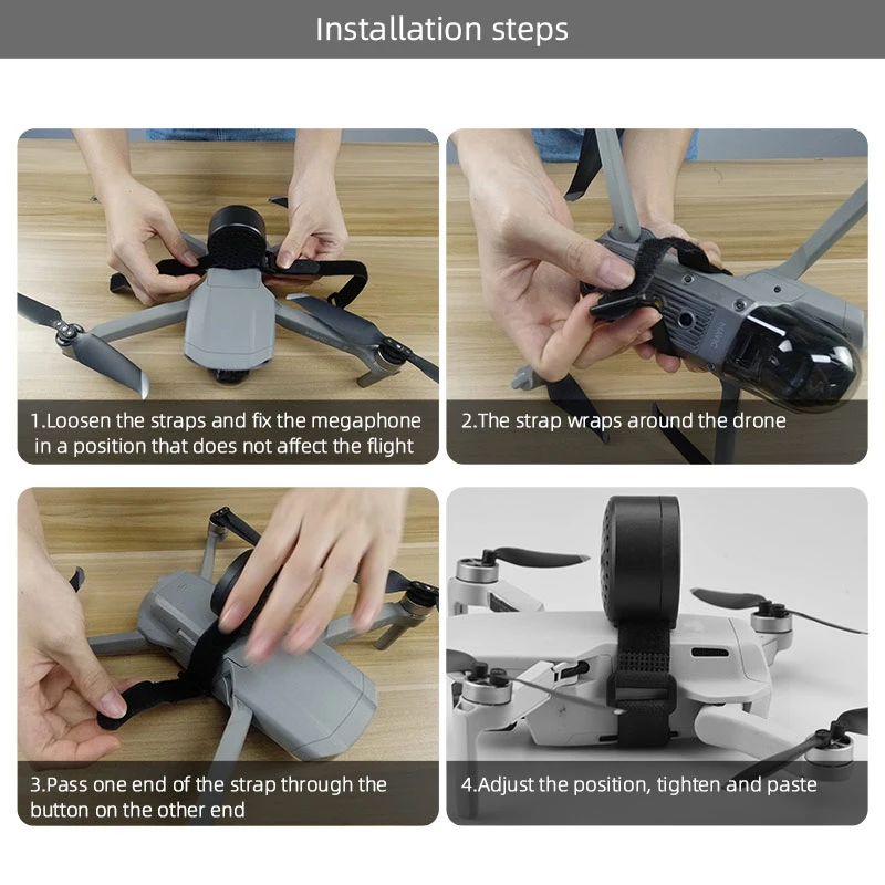 

for Mavic Pro Drone/for Fimi X8 SE 2020 Drone Accessories Universal Wireless Speaker Remote Control Loud Drone Megaphone