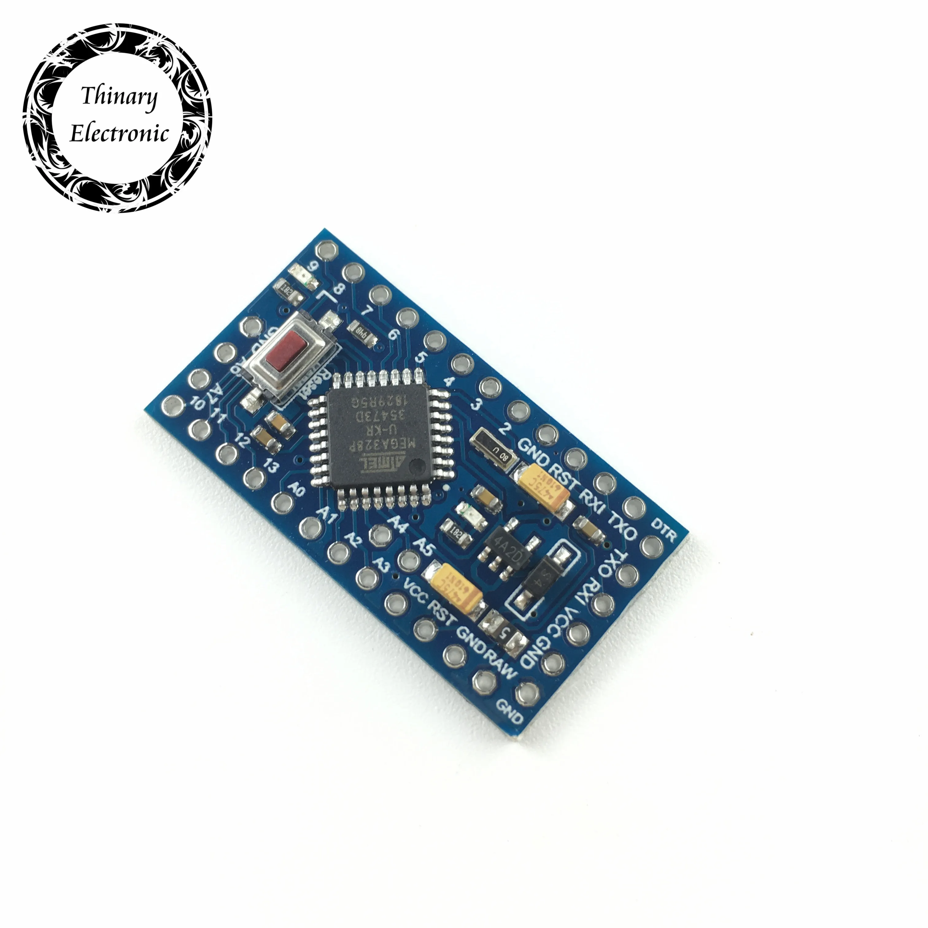 Бесплатная доставка Pro Mini 328 5V/16M ATMEGA328 ATMEGA328P AU 5V/16MHz для Arduino mini Atmega328P 5V 16Mhz|pro mini|arduino