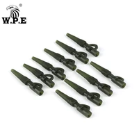 w p e european carp fishing lead clips terminal tackle safety tail rubber cone carp fishing accessories kit rig pesca 3set