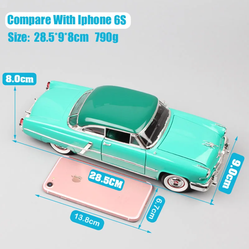 1:18 Масштаб дорожный знак Классический роскошный ford 1952 Lincoln Capri седан литье под давлением и транспортные средства игрушечные модели машин реплики для коллекции