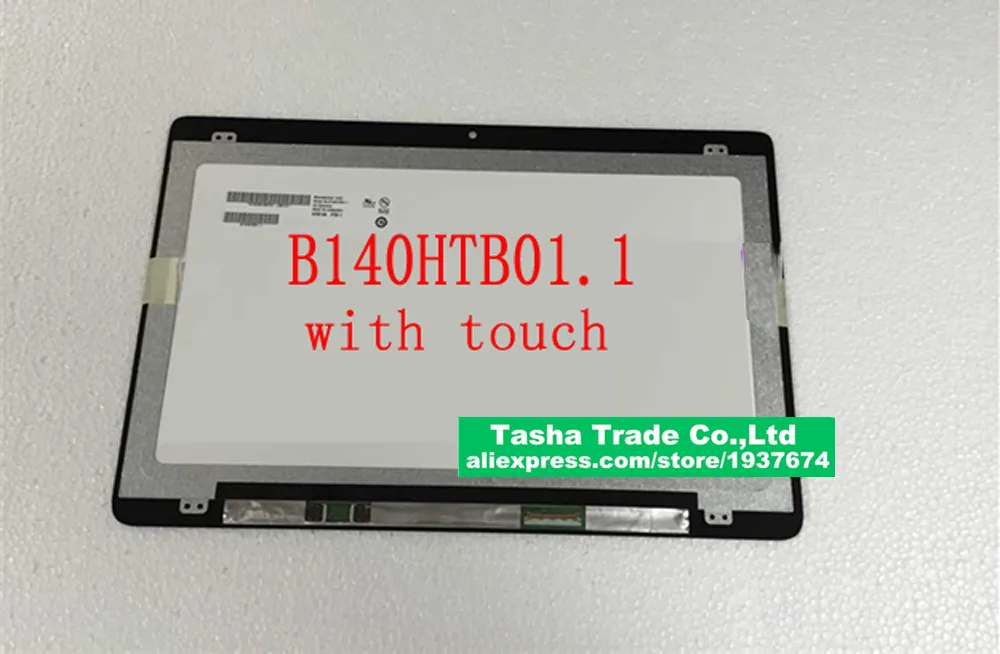 

B140HTB01.1 with Touch Digitizer Screen Laptop LCD Screen Assembly New Original FHD 1920*1080