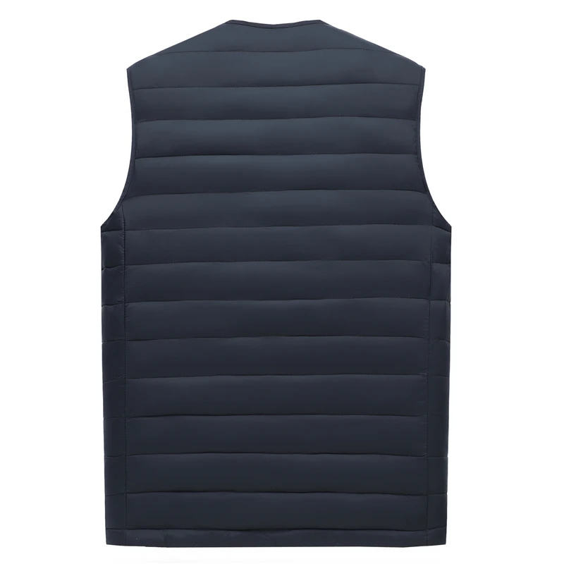 Жилет Мужской Хлопковый водонепроницаемый ульсветильник без воротника теплая