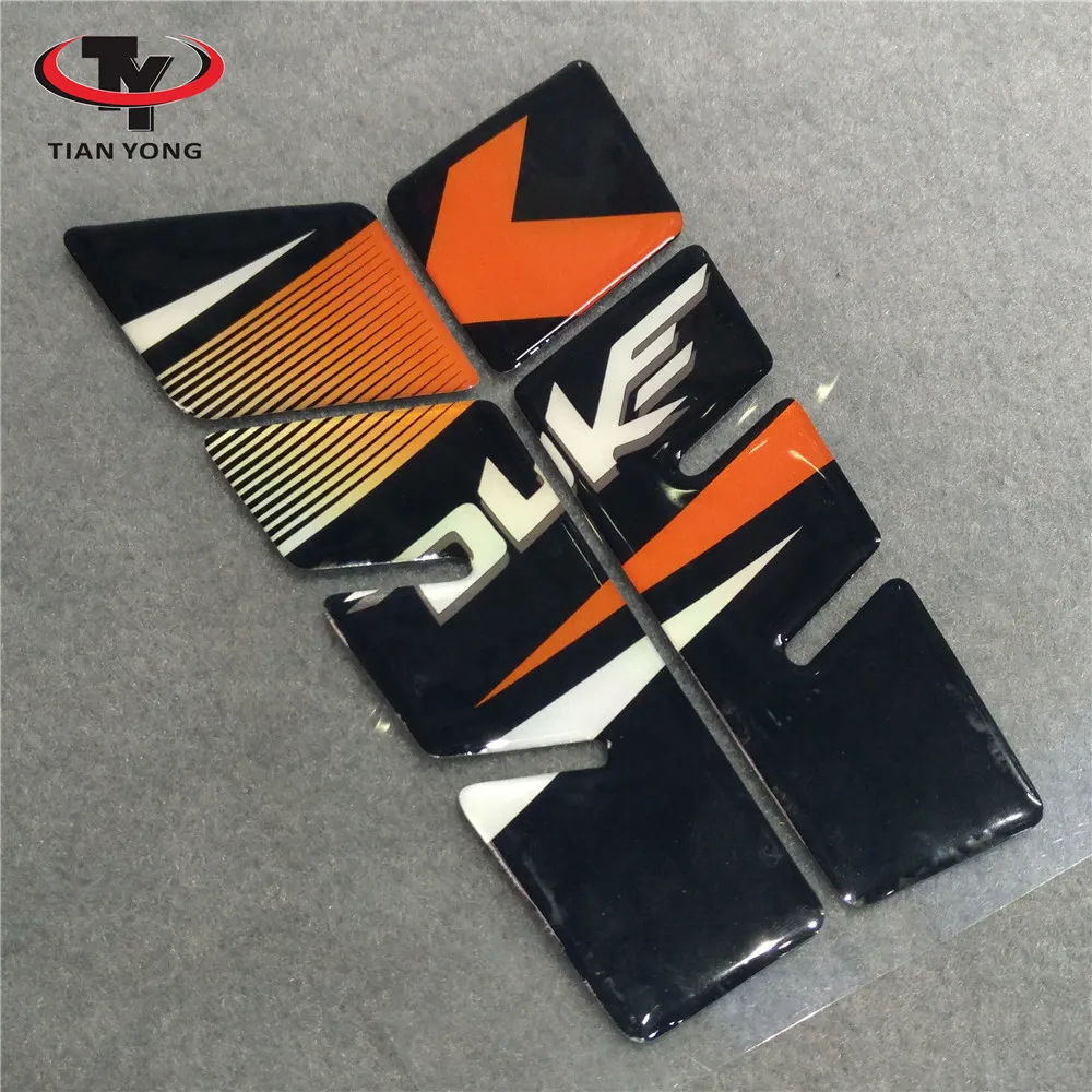 3D наклейки на мотоцикл защитные чехол гель топливное масло для KTM DUKE 1190 990 1290 790 200