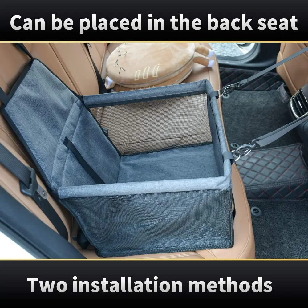 

Collapsible Cat Booster Seat Dog Accessories Puppy Supplies Dog Car Seat Carrier for Dogs Pet Car Seat