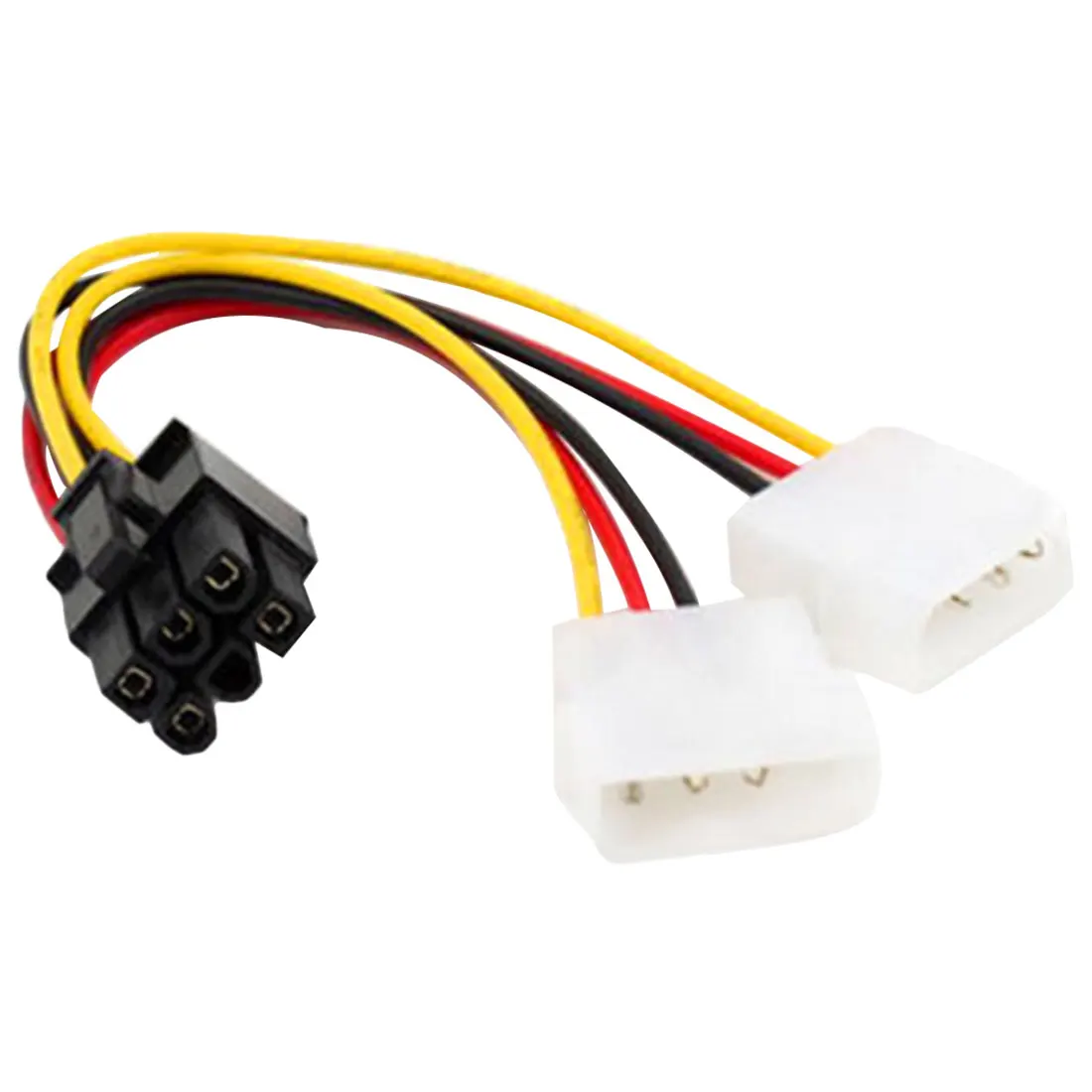 

Power Cable Dual 4PIN to 6PIN 6P to 4P Adapter Cable Computer Graphics Card Power Cable High Quality Graphics Car