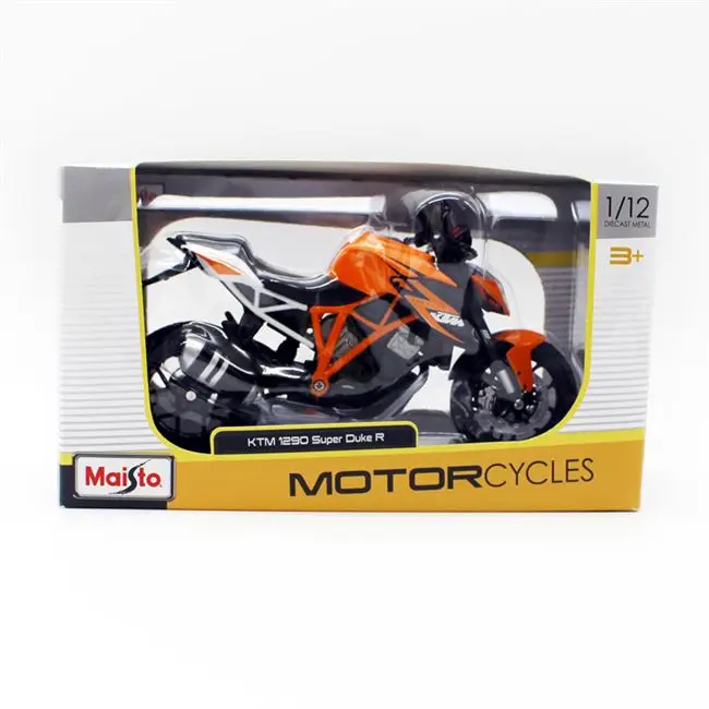 Maisto 1/12 KTM 1290 Super Duke Superduke R мотоцикл литой Дисплей Модель игрушки для детей