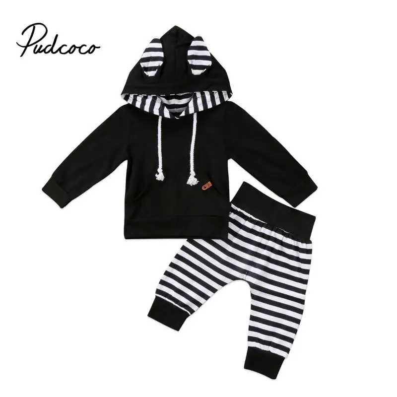 Модная одежда для маленьких мальчиков 2020 хлопковый спортивный костюм из 2