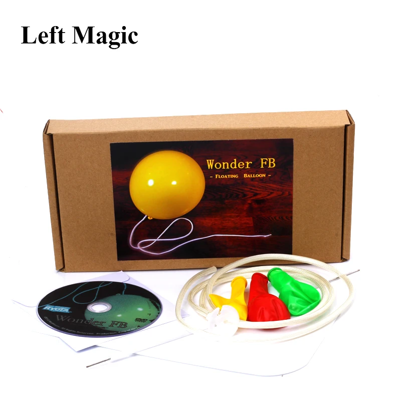 

Wonder Floating Balloon By RYOTA (DVD+GIMMICK) - Magic Tricks FB Magic Balloon Props Stage Illusion Comedy Toys For Party G8001