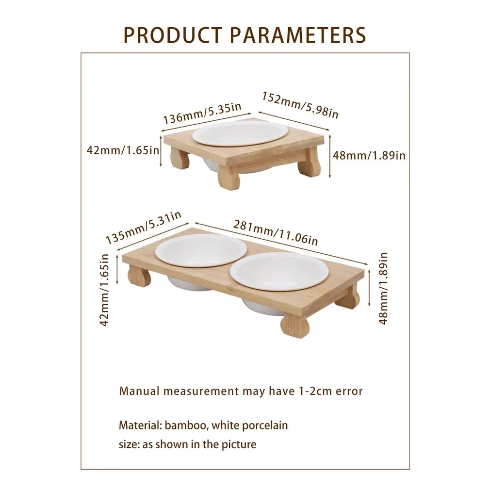 

Anti-slip Porcelain Material Feeder For Pet Dogs Pet Feeder Pet Products Durable Pet Bowl Large Capacity