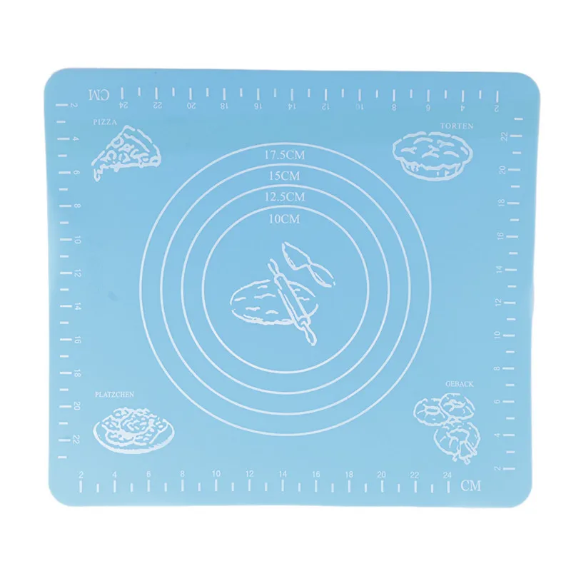 Силиконовый коврик для выпечки духовки весы раскатки теста помадка кондитерский