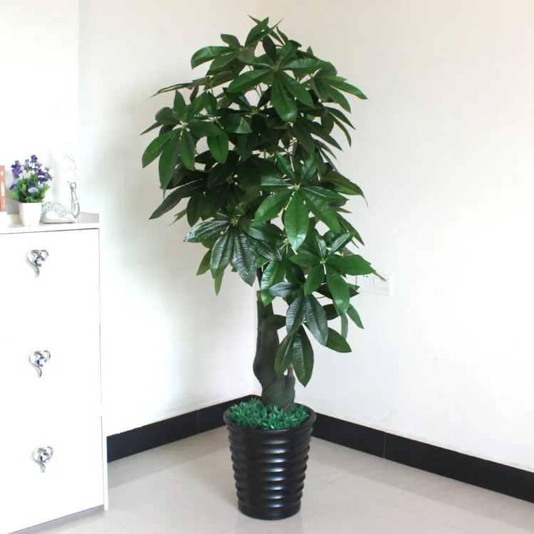 Искусственные растения 160 см Горшечное дерево бонсай зелень украшение для