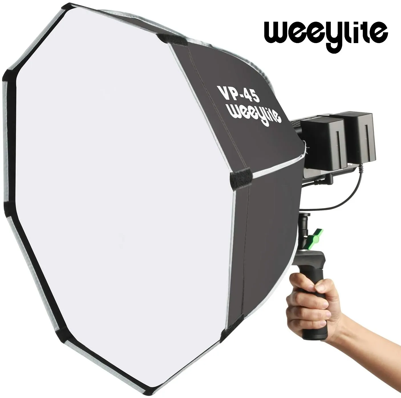 Enlarge Weeylite VP-45 60cm Octagon Umbrella Softbox Outdoor Studio Flash Portable Soft Box COB Photograph Light For Weeylite Ninja200