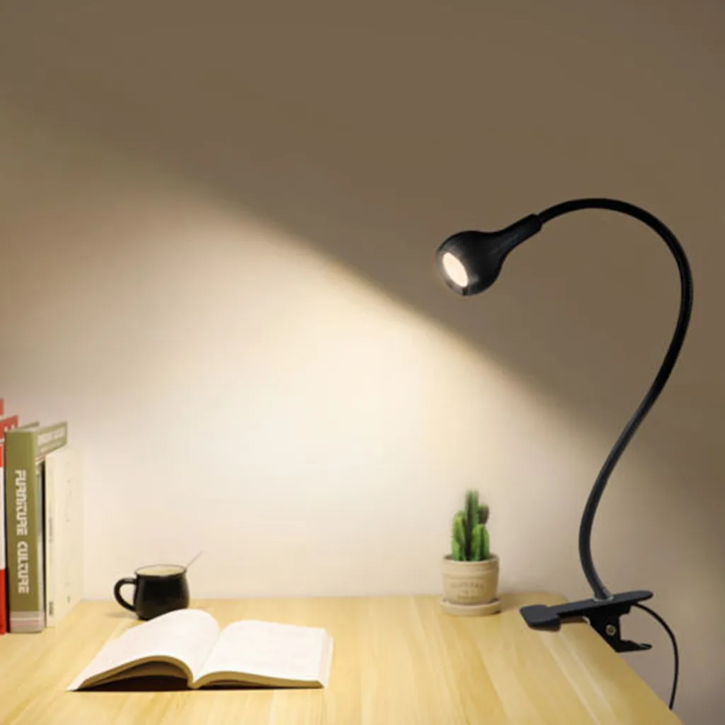 

Led Clamp Desk Lamp Task Light Adjustable Eye-care Clamp Light For Painting Memory Function Desk Lamps For Home Reading Lamp