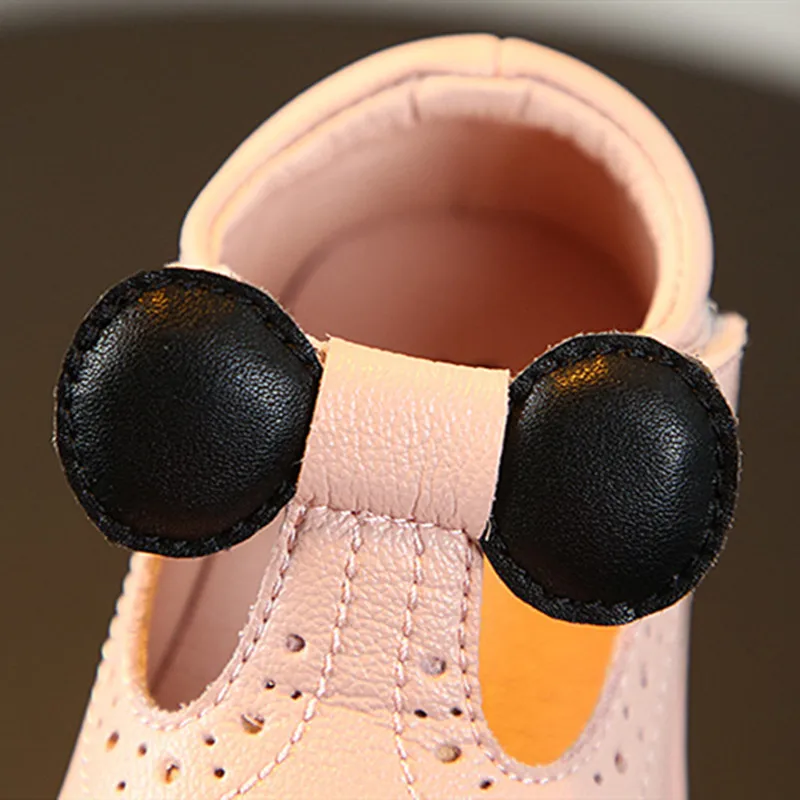 DIMI 2019 осень новая детская кожаная обувь полуботинки для новорожденных мягкая