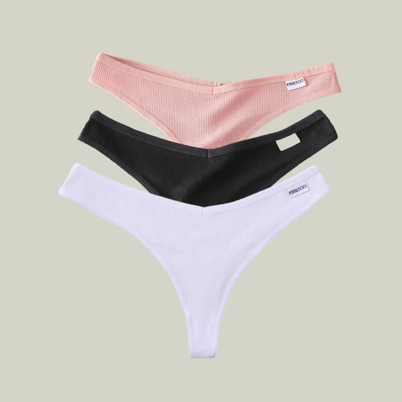 

Женские стринги с низкой посадкой, хлопковые трусики с высоким разрезом, 2020