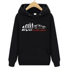 Толстовка мужская с капюшоном и принтом машинки