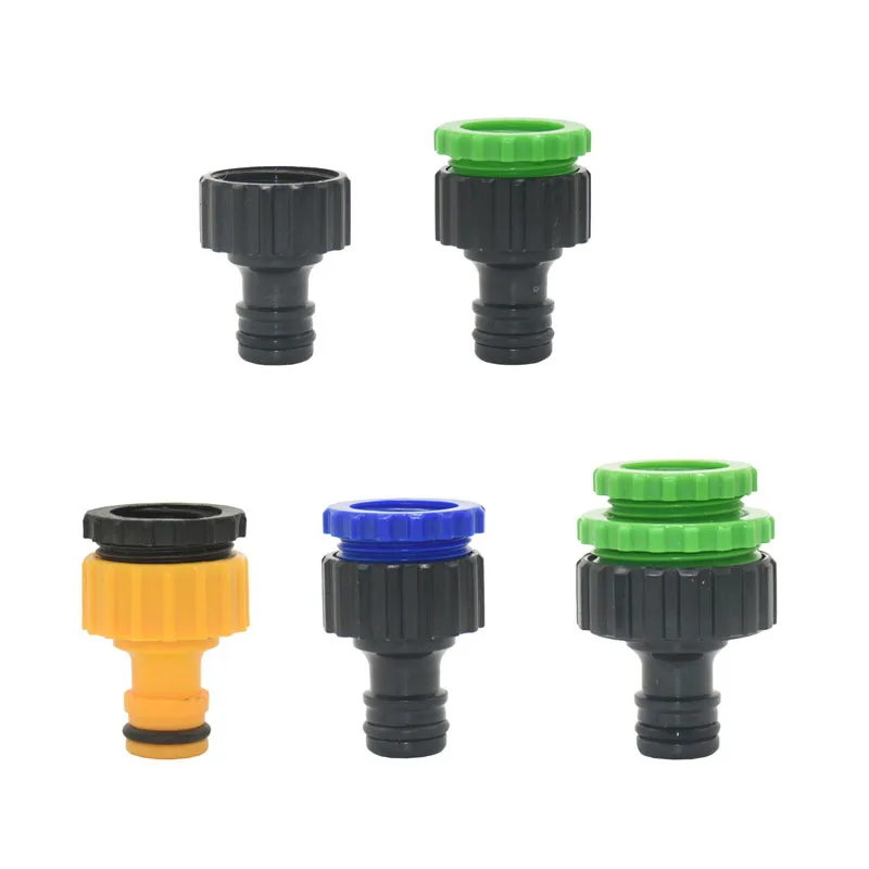 

Garden Quick Connector 1/2 3/4 1 inch Female To 5/8" Water Tap Quick Fitting Adapter Car Wash Water Gun Accessories 50PCS