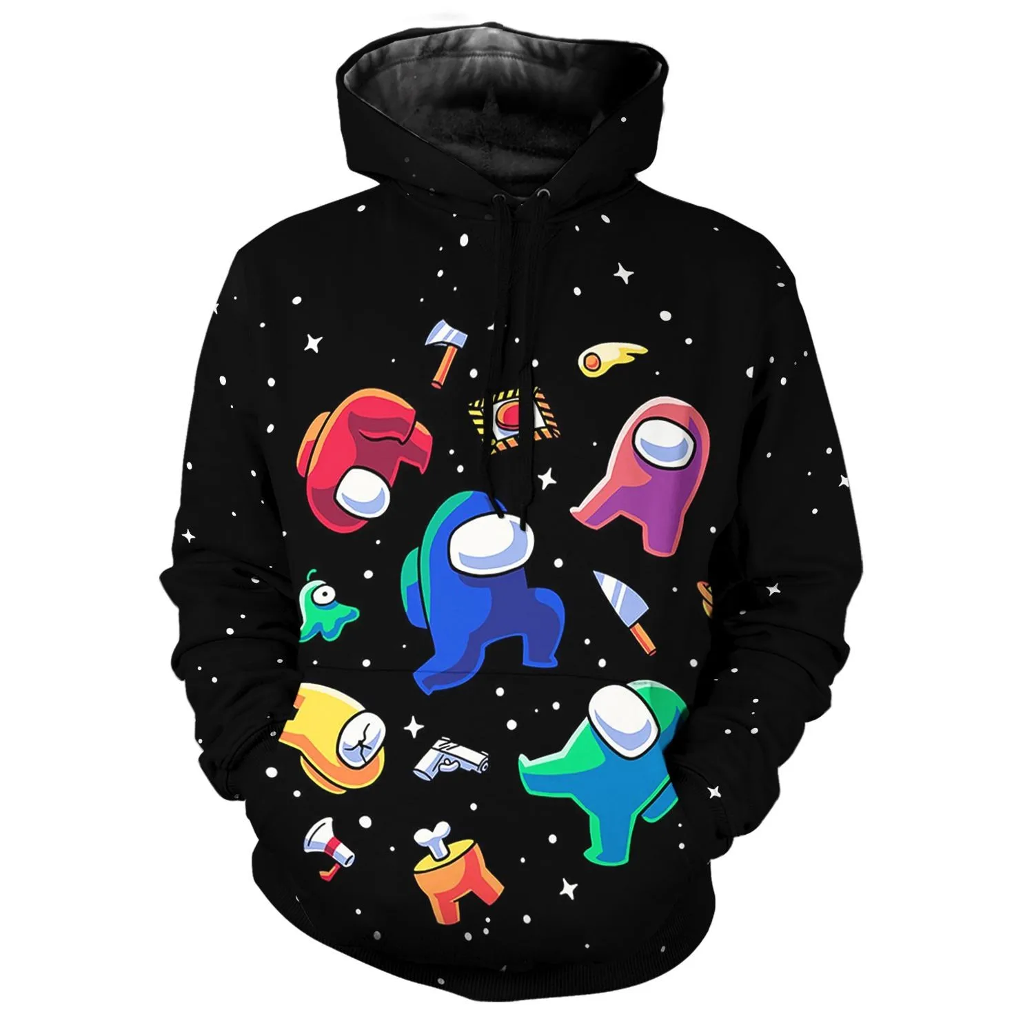 

3d Hoodies Popular Games Among Us Printed Hoodie Oversized Sweatshirt Boys Girls Adult Outerwear Jacket Brand Clothes