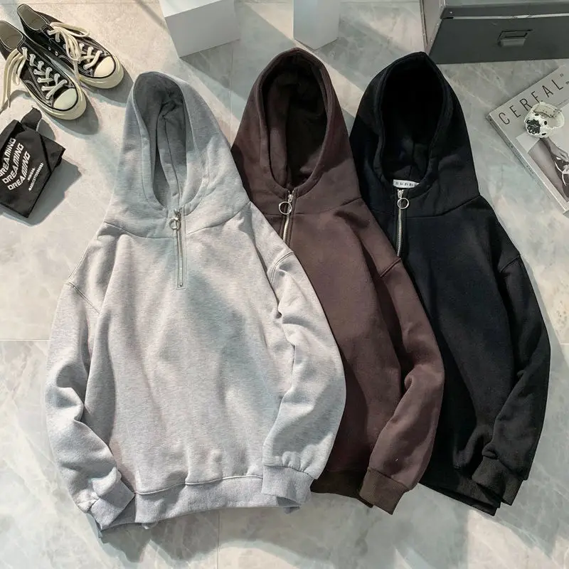 Женские толстовки с капюшоном Privathinker 5 цветов однотонные осенние женские