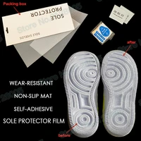 shoes sole protector film wear resistant non slip mat self adhesive sole protector sneaker sticker