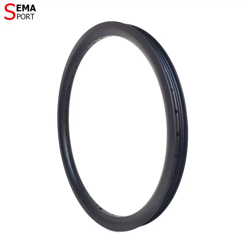 SEMA T700 20 дюймов 406 25 мм Глубина углеродный обод BMX гоночный бескамерный UD/3K/3KT