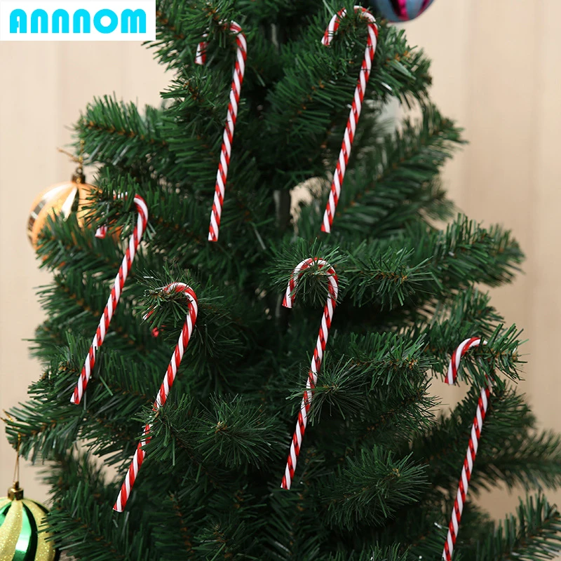 6 шт./партия Рождественская конфета украшение елка кулон в виде домика Новогодний