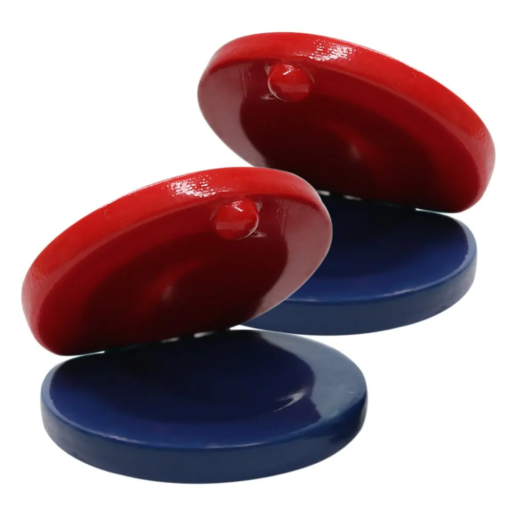 G10-5 Музыкальные инструменты деревянная красное Castanet Для детей Музыка обучающих