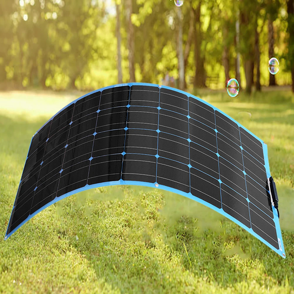 солнечная панель батарея solar panel Комплект 300 Вт 12v 150w солнечное зарядное