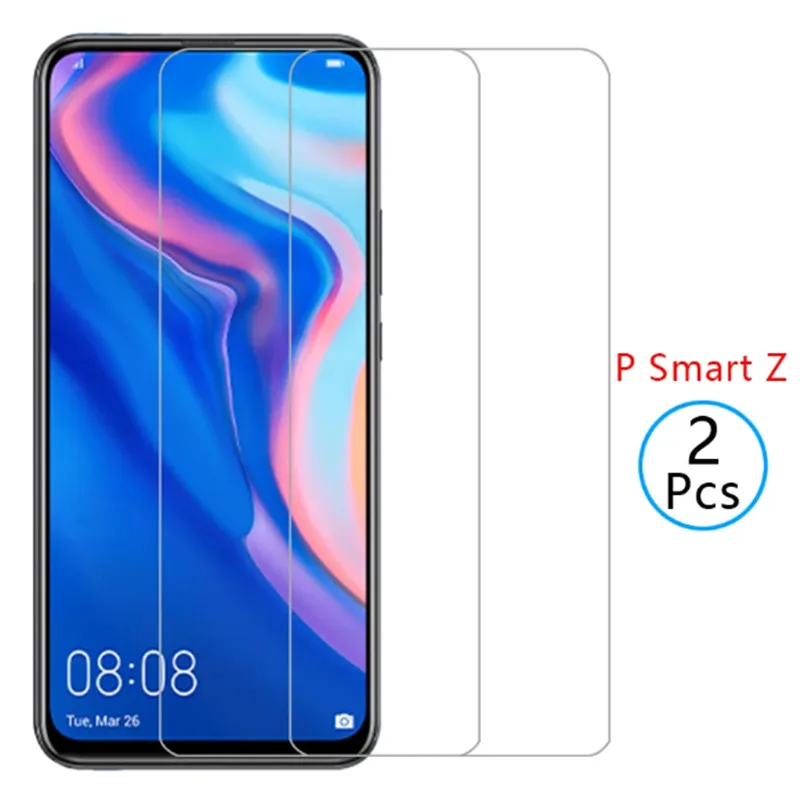 

9H Safety Tempered Glass For Huawei PSmart Z s P smart 2018 2019 2020 2021 Screen Protector on Huawei p smart Pro 2019 Plus Film