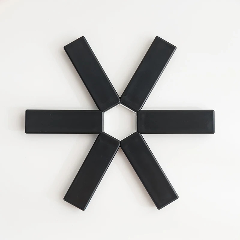 Креативные Круглые Подставки складные кухонные Нескользящие изоляционные