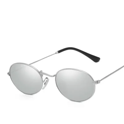 

Retro Oval Sunglasses Men's Brand Designer 2021 Fashion Vintage Sun Glasses Women oculos de sol Female Shades Glasses UV400