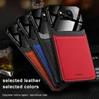 Роскошный кожаный чехол для Xiaomi Poco X3 NFC зеркальный чехол из закаленного стекла для POCO X3 GT 3X X 3 X3 Pro Coque Capa