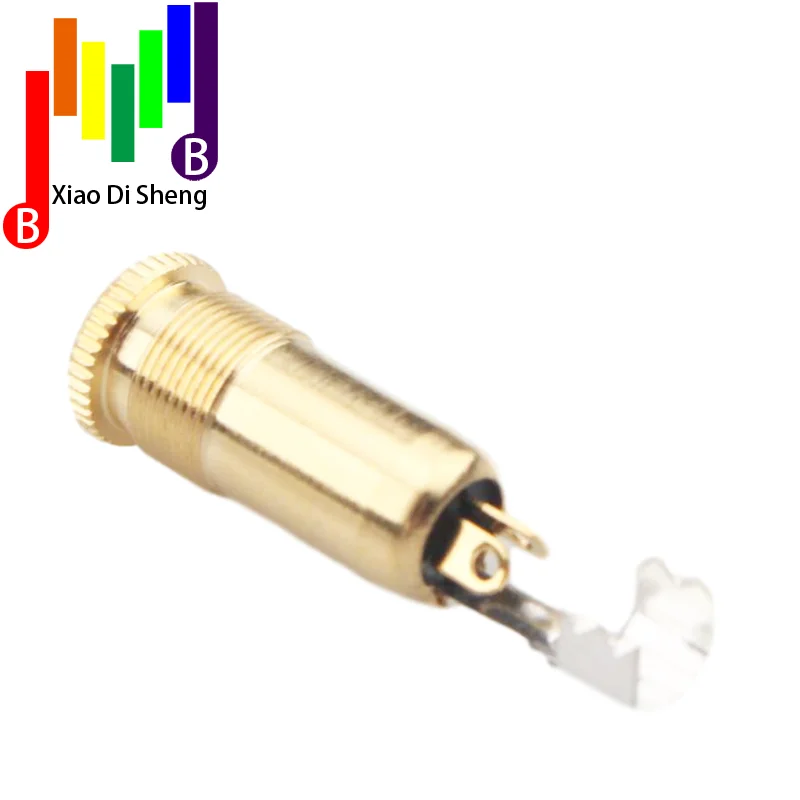 3 5 мм Женский аудиоразъем для наушников алюминиевый сплав полюса HiFi наушники