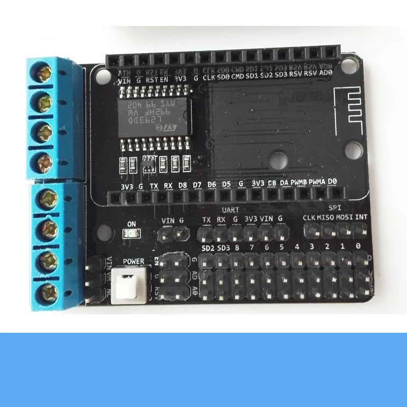 Макетная плата ESP8266 расширения двигателя NodeMCU L293D щит для радиоуправляемого