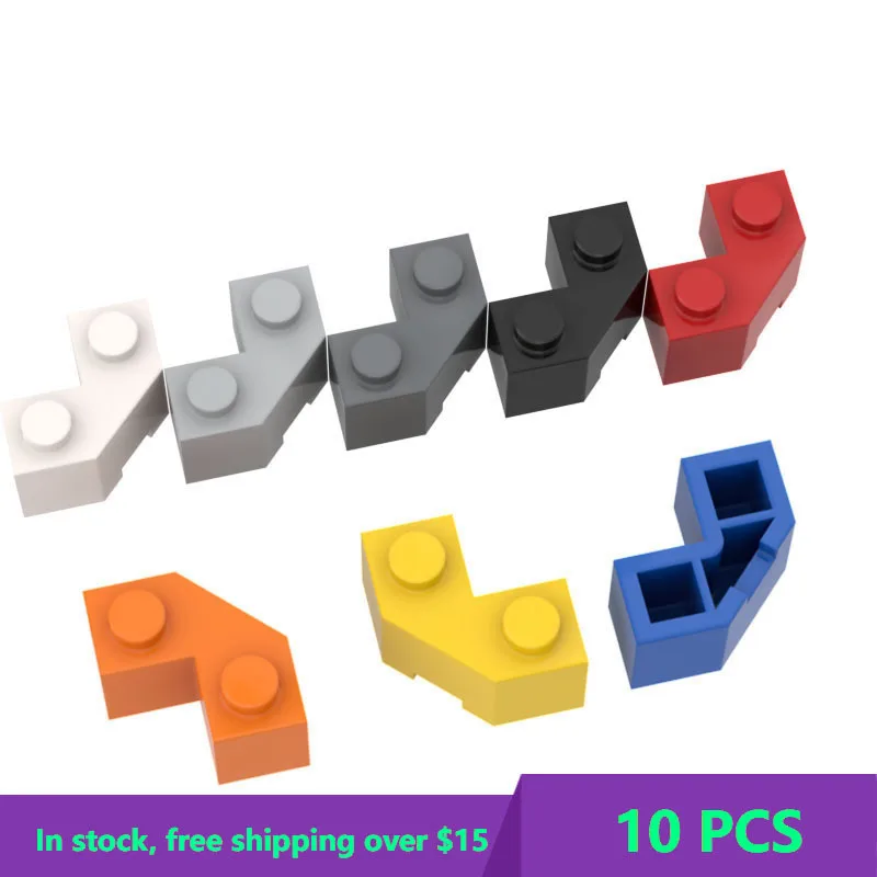 

10PCS MOC Bricks Compatible Assembles Particles 87620 2x2 For Building Blocks DIY story Educational High-Tech Spare Toys