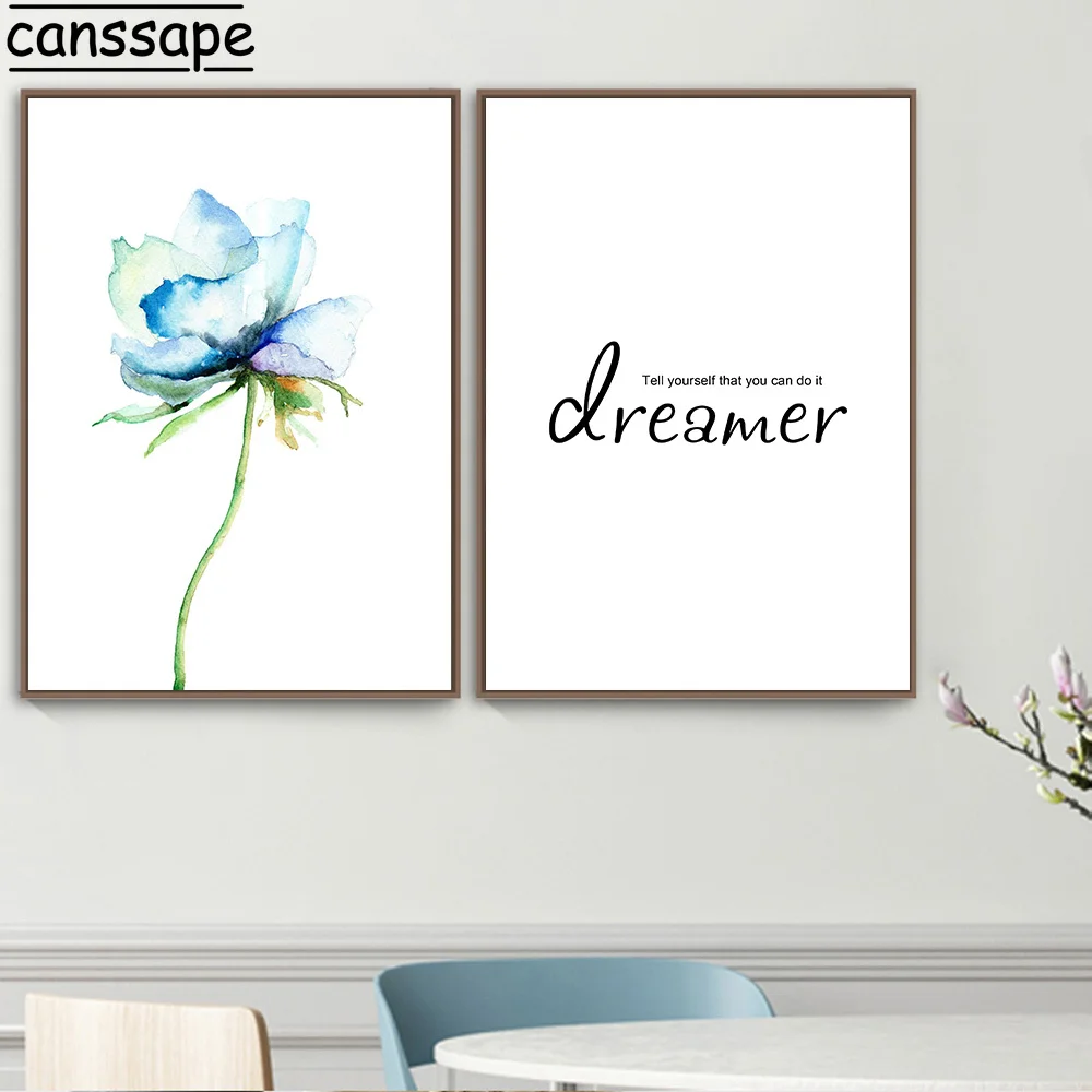 Постер для духов Картина на холсте синий настенный художественный постер парфюм