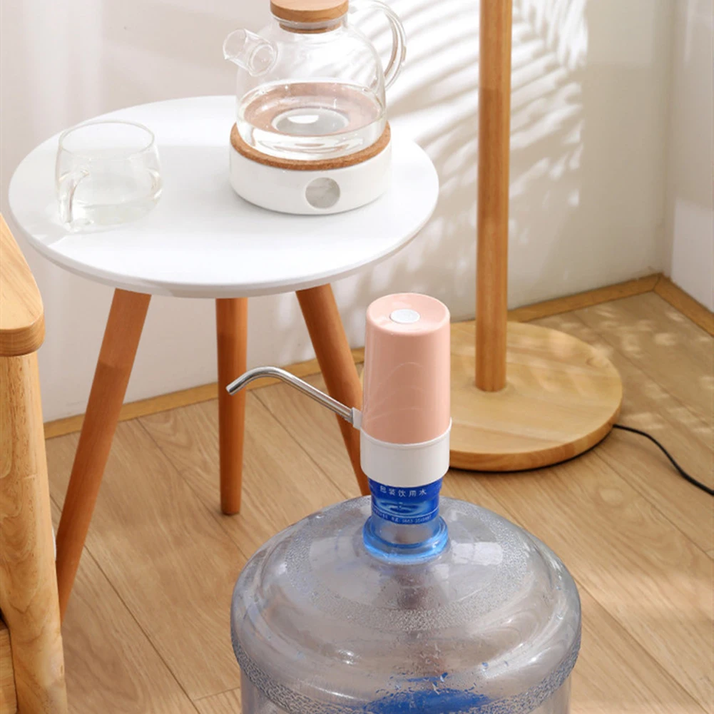 Насос HOME для бутылки с водой автоматический электрический перезаряжаемый насос